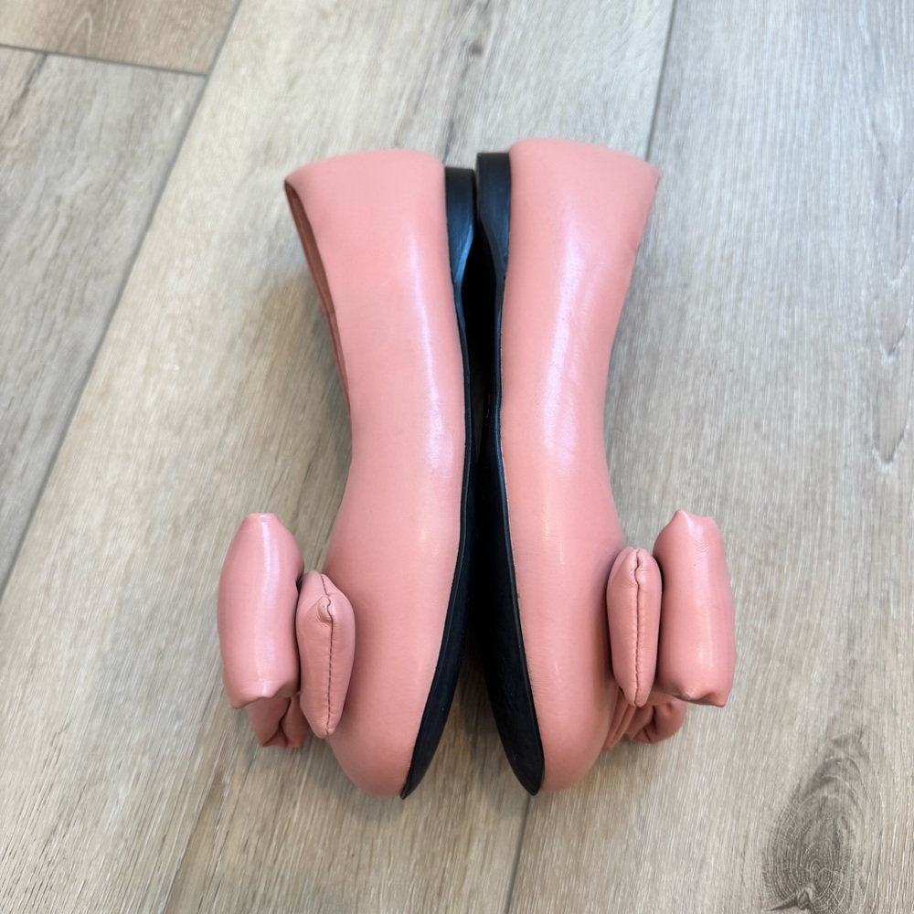 NWOB Jeffrey Campbell Bow-Out Ballet Flat in Pink, Size 8 - Picture 10 of 14